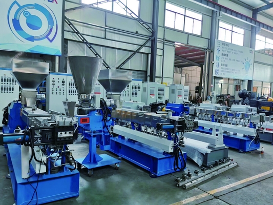 50-160mm PVC PET ABS Pellets Granules de plastique machine de fabrication de ligne de production pour la granulation